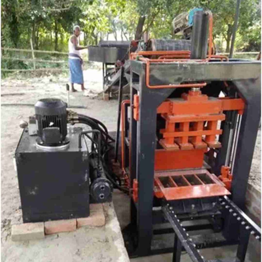 Semi Automatic Brick Making Machine